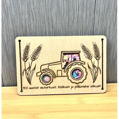 Eritellimusel kaart põllumehele