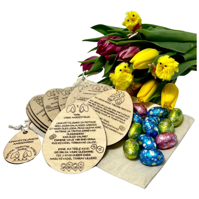 Lihavõttejänese aardemäng – Nuputa, tegutse, avasta! - õues