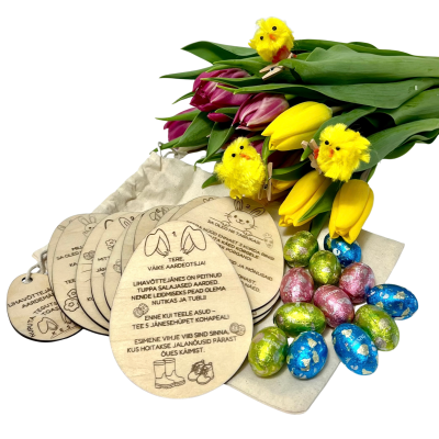 Lihavõttejänese aardemäng – Nuputa, tegutse, avasta! - toas